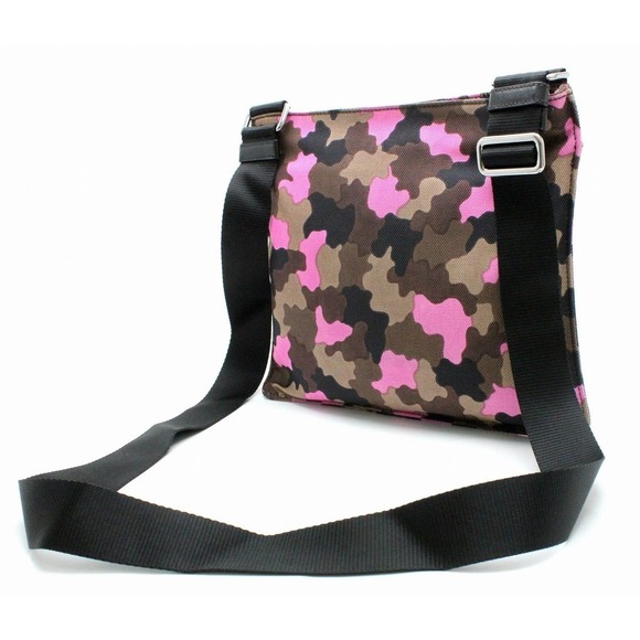 Prada Camouflage Bag Pink Shoulder Green - Picture 1 of 9